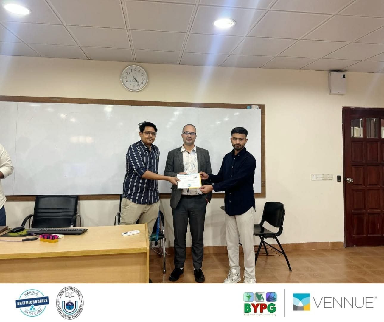AMR Awareness seminar and certificate ceremony at NSU